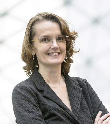 Laura Biason, die Messedirektorin der Vitrum 2019 - Vitrum / GIMAV