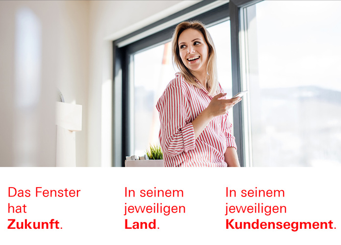 Der Blick in die Fensterwelt von morgen setzt nach Meinung von Roto Differenzierung und Umdenken voraus. Für den nach eigener Aussage weltweit einzigen Produzenten von Beschlagsystemen für alle Öffnungsarten heißt das letztlich: “Das Fenster hat Zukunft — in seinem jeweiligen Land und in seinem jeweiligen Kundensegment.“ - Roto - © Roto
Der Blick in die Fensterwelt von morgen setzt nach Meinung von Roto Differenzierung und Umdenken voraus. Für den nach eigener Aussage weltweit einzigen Produzenten von Beschlagsystemen für alle Öffnungsarten heißt das letztlich: “Das Fenster hat Zukunft — in seinem jeweiligen Land und in seinem jeweiligen Kundensegment.“ - Roto - © Roto