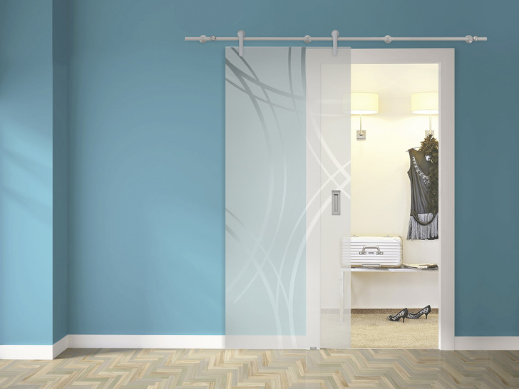 Für die Pandora-Schiebetürengibt es eine Auswahl an Beschlägen aus Edelstahl, u. a. in Mattgold, Mattschwarz und Rosegold.