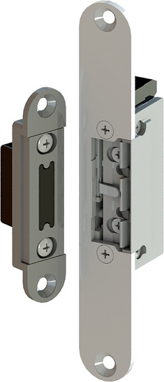 Hersteller Assa Abloy hat bei der Entwicklung der neuen Zusatzverriegelung 9338 einen Türöffner der Reihe 138T ProFix2 und ein Magnetriegelgegenstück zu einem neuen System „geschmiedet“.