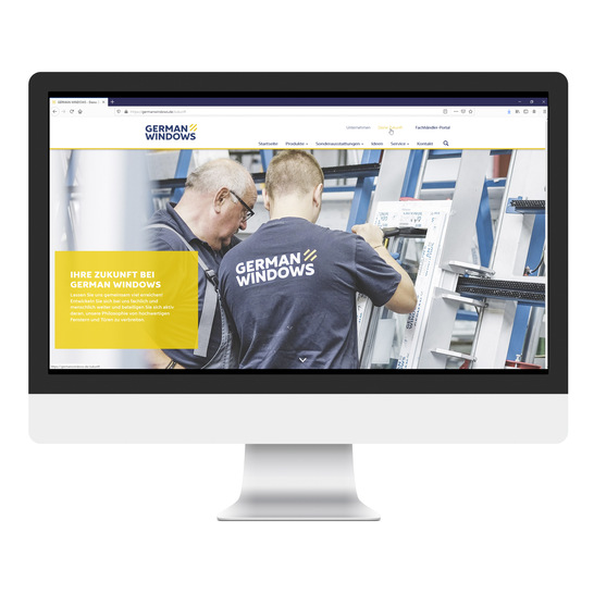 ﻿Seit 2019 ist German Windows Vollsortimenter – das wird auch auf der Homepage deutlich.