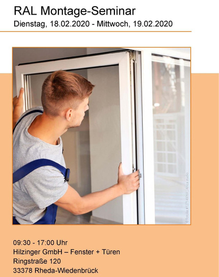 Auf der Website der Gütegemeinschaft www.ralfenster.de im Bereich „Termine“ gibt es die Informationen zum Programm und zum Anmeldeformular.