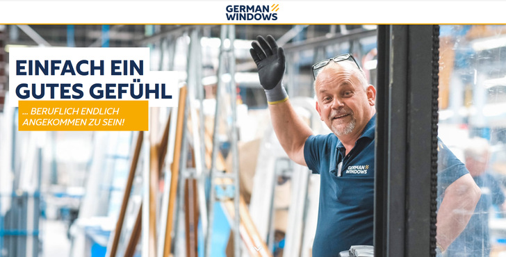 German Windows zeigt Gesicht – unter diesem Motto verstärkt das Familienunternehmen sein Employer Branding. Dabei werden Mitarbeiter zum Aushängeschild und zeigen, was ihre Arbeit besonders macht. - © GW GERMAN WINDOWS, Südlohn-Oeding
