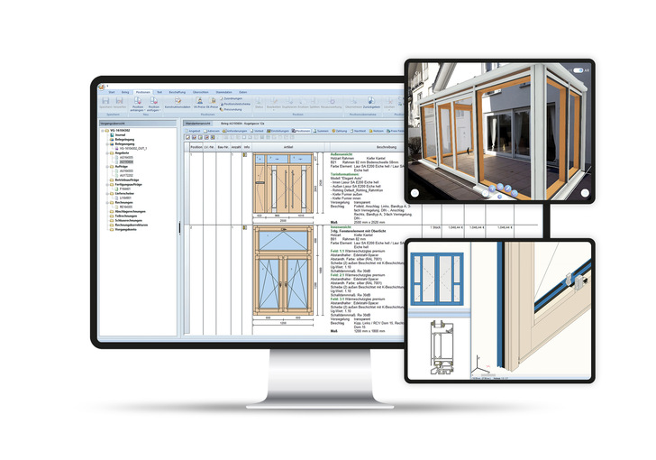 Fenster, Fassaden, Türen oder Wintergärten – Klaes organisiert die digitalen Workflows.
