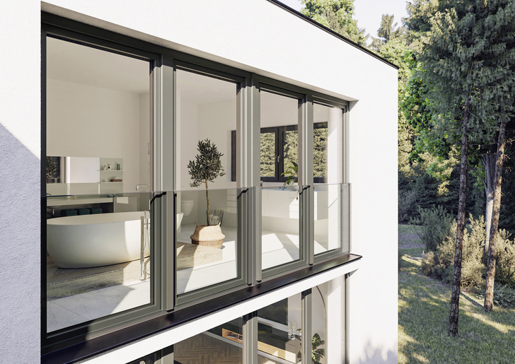 Mit Skyforce wird eine Lösung gezeigt, mit der Glasabsturzsicherungen für höchste Design-Ansprüche einfach und sicher realisiert werden können.