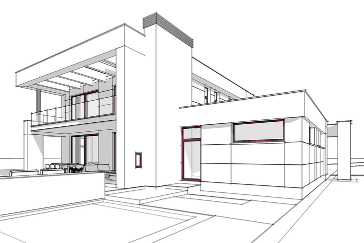 proStratoTec: Das innovative System mit dem Hightech-Werkstoff Ultradur von BASF bietet bei profine erstmalig die Möglichkeit, „Passivhaus nach Dr. Feist Standard“ auch in Farbe zu realisieren. - © Foto: profine
