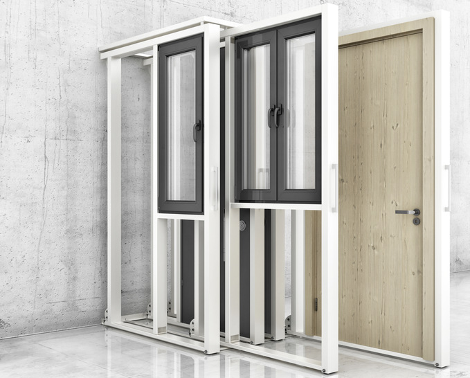 Das neue Ausstellungssystem ShowMotion X5 Regò erfüllt höchste Ansprüche an Raumoptimierung und Design.