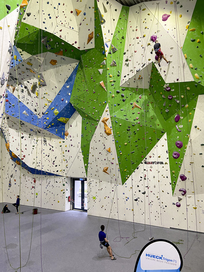 Die Climbing Tour 2020 zur Einführung der neuen Trigon FS Fassade war nach Auskunft von Hueck ein voller Erfolg.