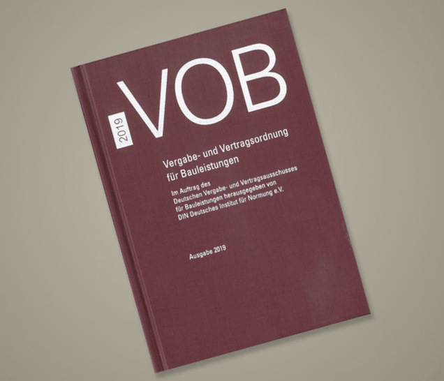 Das Regelwerk der VOB sollte jeder Handwerksbetrieb beachten und so auch für sich nutzen können. - © Foto: DIN
