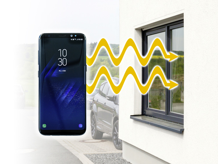 Die Durchlässigkeit von Mobilfunkwellen wird bei Fassadengläsern nach dem Lasern der Basisgläser deutlich besser.