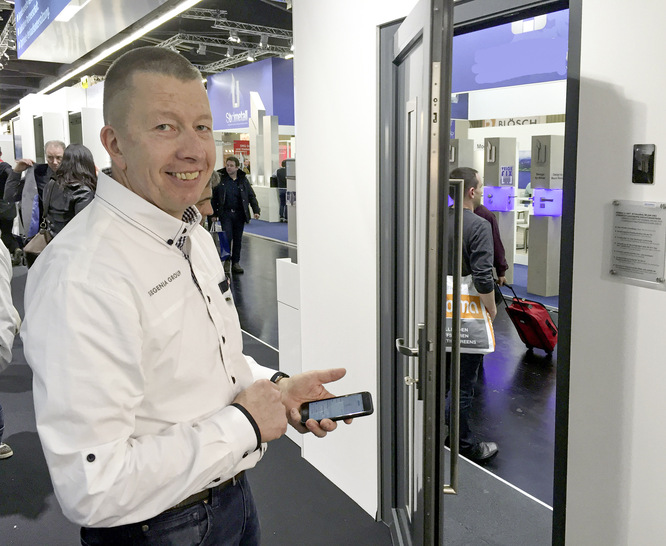 Wieland Frank 2016 auf der FENSTERBAU FRONTALE