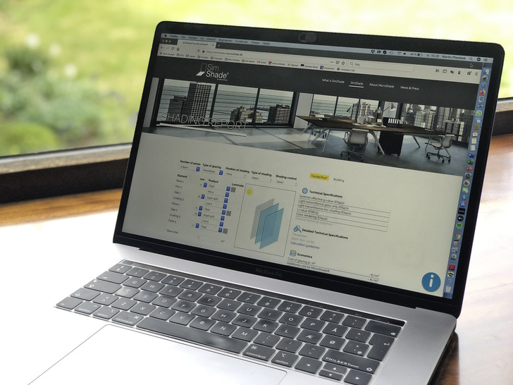 Die neue Version des Online-Tools greift u. a. auf reale Klimadaten zurück. - © Foto: Microshade
 Die neue Version des Online-Tools greift u. a. auf reale Klimadaten zurück.