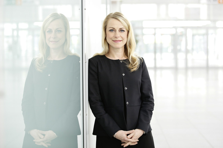 Birgit Horn, die Direktorin der glasstec