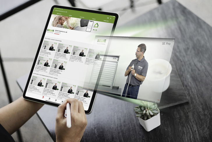 Kompetent erklärt: Guido Schildbach hilfreiche Tipps und macht Schritt für Schritt vor, wie einfach sich commeo-Produkte und die Antriebe in Betrieb nehmen lassen. 