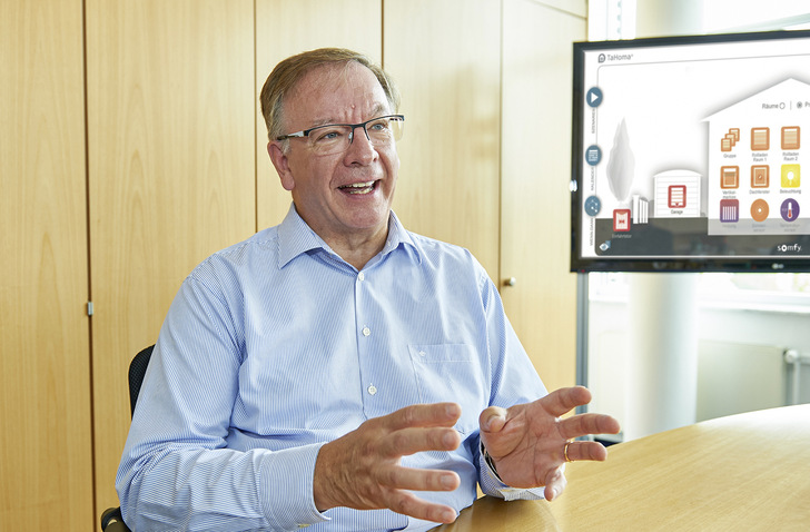„Für uns ist es selbstverständlich, unsere Fachpartner zu unterstützen“, verdeutlicht Jean-Luc Sarter, Geschäftsführer für Zentraleuropa. - © Foto: Somfy
 „Für uns ist es selbstverständlich, unsere Fachpartner zu unterstützen“, verdeutlicht Jean-Luc Sarter, Geschäftsführer für Zentraleuropa.
