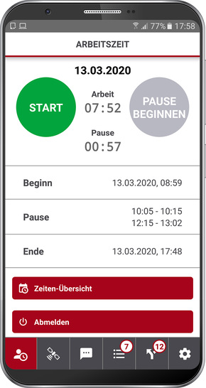 Auswertung im TrackPilot Portal - © PLT - Planung für Logistik & Transport GmbH
