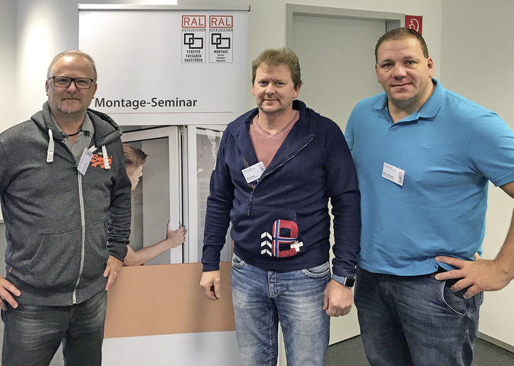 Das Team von VBH schult auch in Seminaren. Neu hinzugekommen sind Zertifizierungen und Online-Seminare. (v. l.: Torsten Gerdts, Mirko Danzig, Marcus Schmeier) - © Foto: VBH
