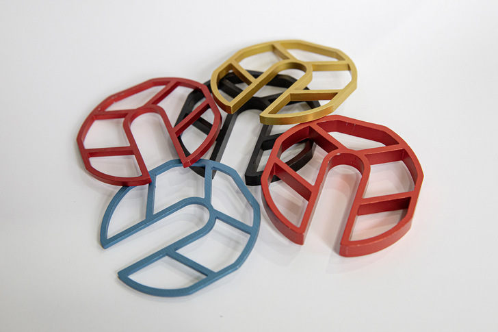 Die farbige Codierung ermöglicht ein schnelles Finden der erforderlichen Stärke.