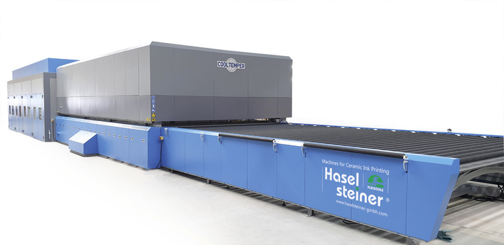 Der FireJet Vorspannofen von Cooltemper ist eine ausgereifte Anlage für hohe Qualität und für hohe Kapazitäten.