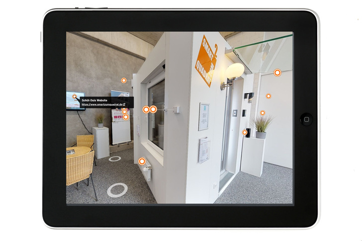 Der Schüt-Duis Showroom für Smart Home Lösungen steht ab sofort auch virtuell zur Verfügung – rund um die Uhr, ganz bequem per Smartphone, Tablet oder PC erreichbar.