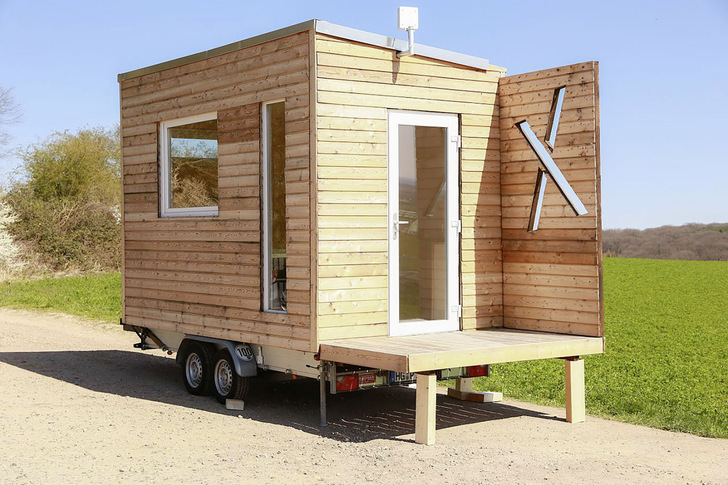 Der „Xtra-Raum“ ist ein Homeoffice auf Rädern