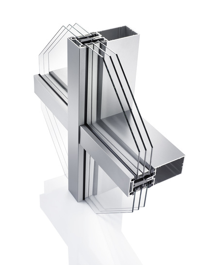 Ein Fassadensystem für alles: Die neue Gutmann GCW 050/060 eignet sich für den vertikalen Einsatz sowie für Schrägdach-Konstruktionen, Pyramiden und Wintergärten sowie Ausführungen in Structural Glazing (SG), Semi SG und als optische SG-Variante.