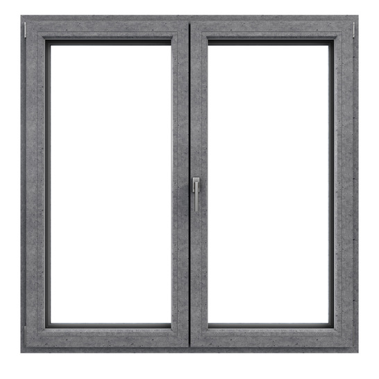 Auch Oknoplasts jüngstes exklusives 76-mm-Fenstersystem Ecofusion (hier in der Ausführung Beton-Optik) ist jetzt RC 2/RC 2 N zertifiziert.