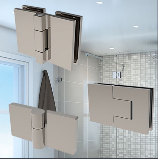 Die drei neuen Beschlagserien für Duschen wurden speziell für den europäischen Markt entwickelt.