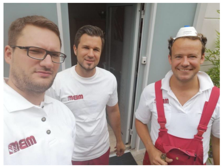 Das MBM-Führungsteam (v.l.): Simon Werner, Geschäftsführender Gesellschafter, Andreas Ramchen (Betriebsleiter) und Max Wagner, Geschäftsführender Gesellschafter