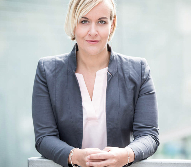 Anja Ebert (34) ist Unternehmenssprecherin bei Somfy und Leiterin Public Relations & Digitales Marketing.