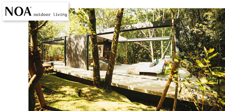 Keine willkürliche Zusammenstellung einzelner Designartikel, Konstruktionen und Möbel, sondern stilvolle Kompositionen für unterschiedlichste Gärten sollen im belgischen Kruisem zu sehen sein.