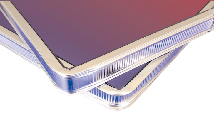 Der doppelschichtige Aufbau des Chromatech Ultra Abstandhalters sorgt für eine höhere Steifigkeit