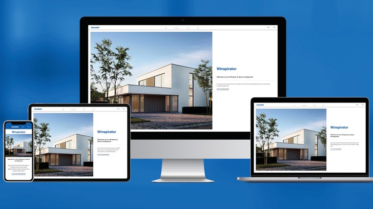 Der neue Online-Konfigurator lädt den Endverbraucher dazu ein, auf der Basis seines Hausdesigns passende Fenster- und Türprofile auszusuchen und sämtliche Informationen sowie individuelle Wünsche direkt an einen Deceuninck Partner zu senden. - © Deceuninck
