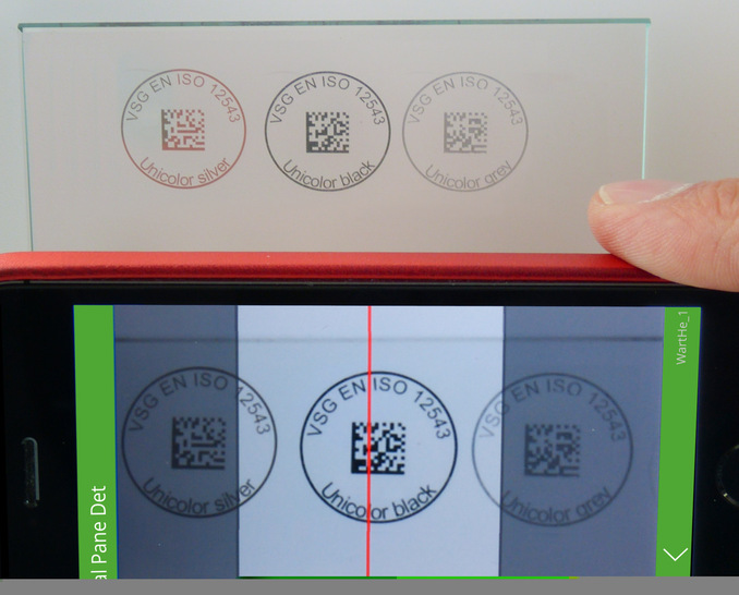 Die Lasermarkierung und der automatisierte Zugriff auf die zugehörigen Daten bieten Vorteile für den Workflow und für die Bearbeiter bzw. Monteure auf der Baustelle.