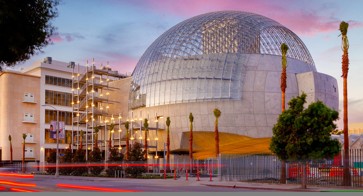 Ein außergewöhnliches Projekt ist das von Knippers Helbig (Stuttgart) geplante Academy Museum of Motion Pictures in Los Angeles.