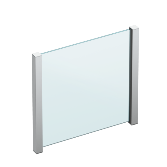 Das Balmero-System von Glassline wurde jetzt um die Profiltypen 35 und 45 erweitert. - © Glassline
