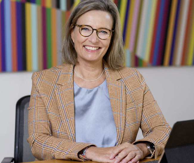 Geschäftsführerin Andrea Berghofer rüstet das Familienunternehmen für eine farbenfrohe Zukunft.