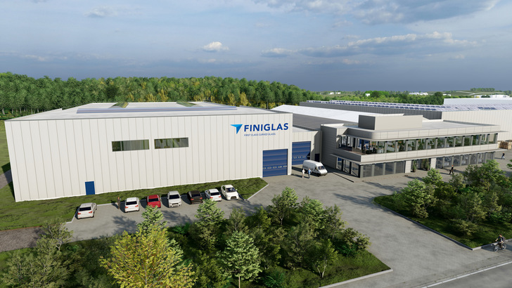 Beim Neubau will Finiglas neben den neuen Hallen für die Produktion die neue Bürozentrale auch als Showroom für die eigene Leistungsfähigkeit und Produktvielfalt nutzen. 