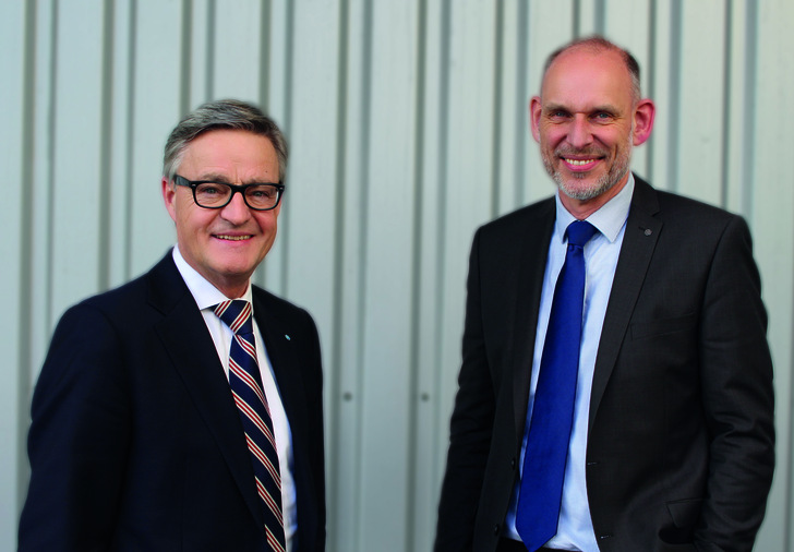 Die neue Geschäftsführung Maco Hauto Deutschland GmbH ab 2021: 
Fekke van Dijk (l.) und Frank Jedamski. - © Maco

