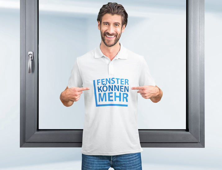 "Sebastian" ist das Gesicht der Kampagne - das Modell steht für viele Schwerpunktthemen bereit.