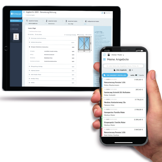 Das Tool läuft im Browser des Anwenders, auf Apple- oder Android-Betriebssystemen ebenso wie unter Windows. So ist die Nutzung auf mobilen Endgeräten möglich, genauso wie der klassische Einsatz auf dem Büro-Rechner.
