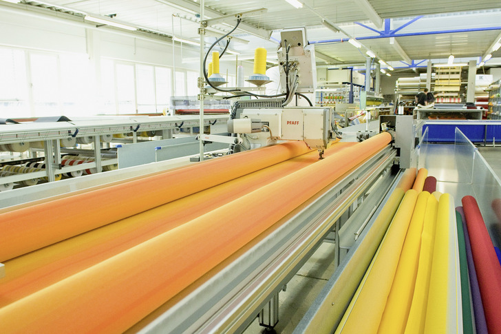 Musculus konfektioniert auch nach speziellen Kundenanforderungen. Mit dem modernen Maschinenpark ist man bestens gerüstet.