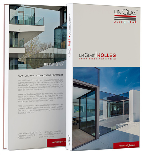 Neben der gedruckten Variante des Uniglas Kompendiums gibt es ein PDF als Download. - © Foto: Uniglas
