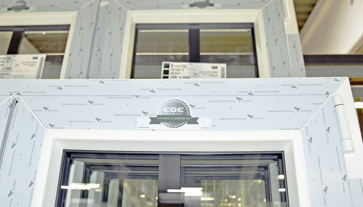 EGE legt Wert auf den Wiedererkennungseffekt und versieht jedes ausgelieferte Element mit dem eigenen Logo.