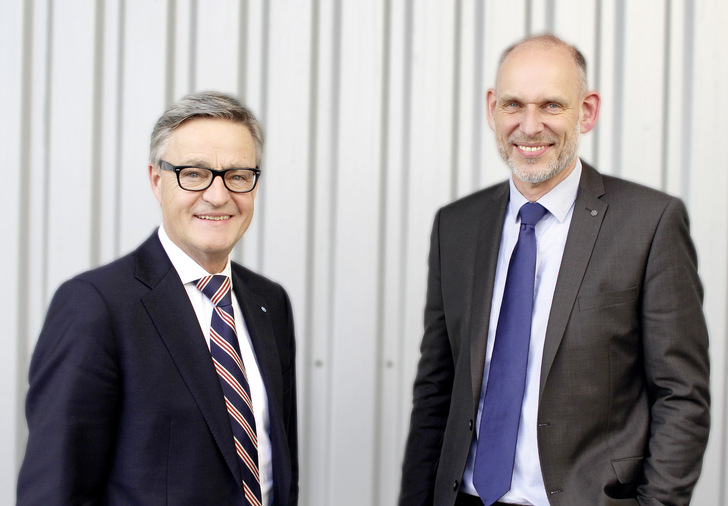 Die neue Geschäftsführung Maco Hauto Deutschland GmbH ab 2021: Fekke van Dijk (l.) und Frank Jedamski - © Foto: Maco
