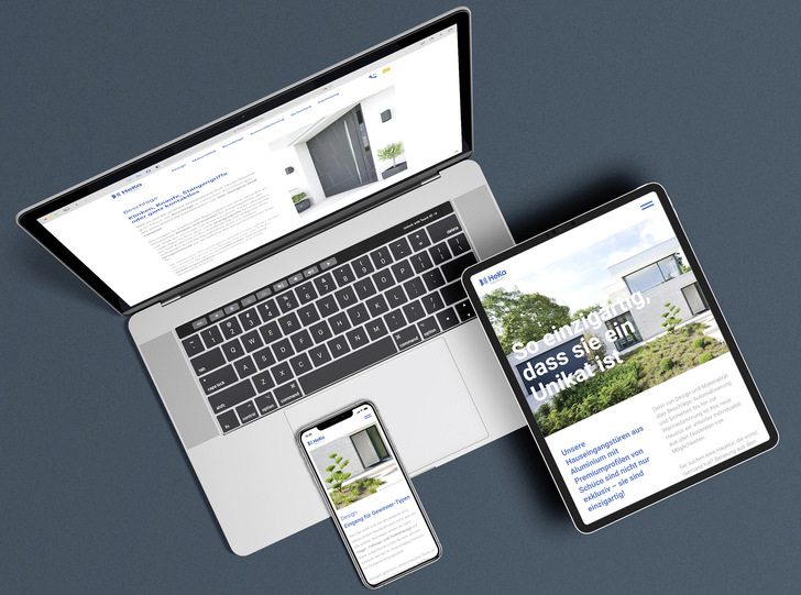 Hochwertiges Design und technisch fehlerfrei über alle Endgeräte und Browser hinweg: Die neue Webseite ­heka-exklusiv.de der HeKa Bauelemente GmbH