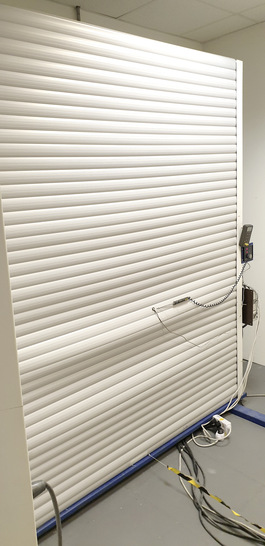 Die Versuchsaufbauten wurden unter realen Einbaubedingungen durchgeführt.