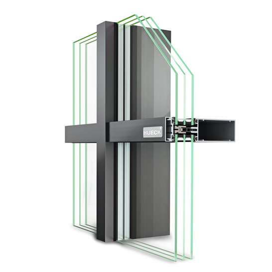 Das Aluminuim-Fassadensystem Trigon FS von Hueck wurde jetzt mit Cradle-to-Cradle Silber zertifiziert.