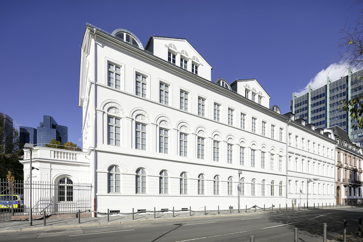 Das Rothschild-Palais des Jüdischen Museums in Frankfurt am Main.