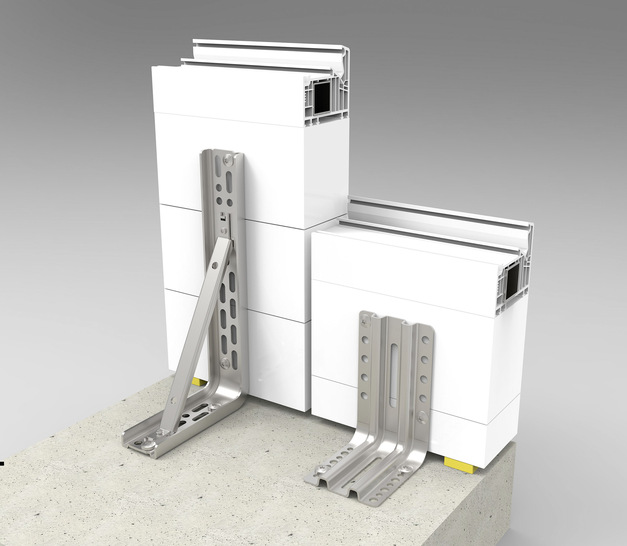 Ab sofort ermöglichen die beiden neuen Winkelvarianten JB-W/XL die absturzsichernde Befestigung von Bodenschwellen.